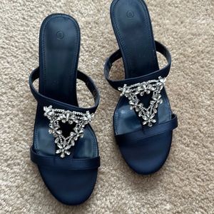Women’s rhinestone heels